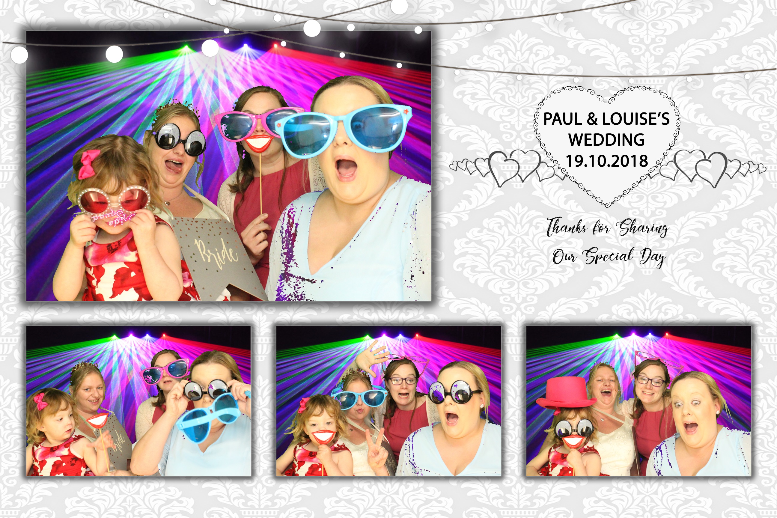 Paul and Louise's Wedding  | View more photos from the event at images.mobile-photo-booth.com/u/MobilePhotoBoothUK/Paul-and-Louises-Wedding